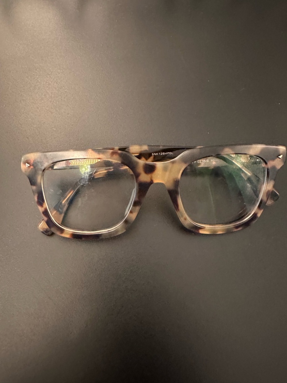 Fendi Tortoiseshell Square Frame Glasses